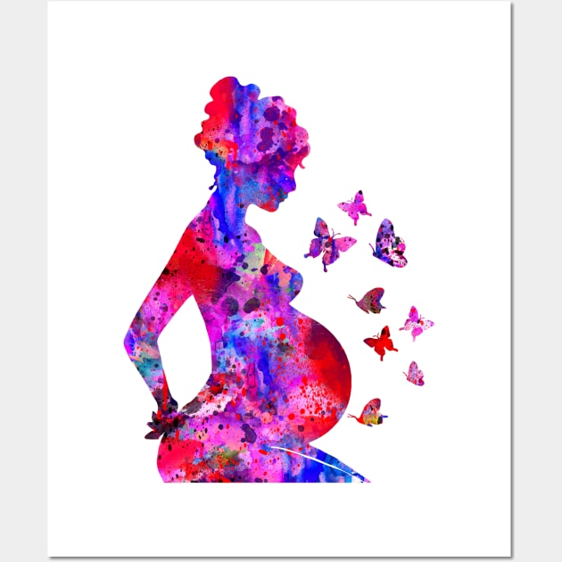 Pregnancy Wall Art by RosaliArt